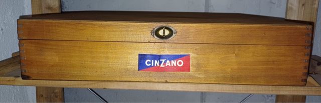 Scatola legno Cinzano