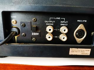 Reproductor Pioneer Cassette Deck