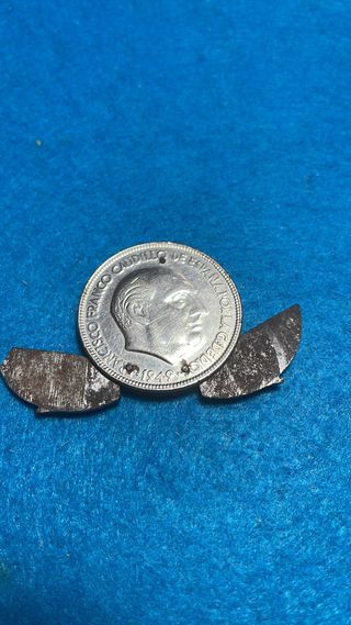 Moneda navaja 5 pesetas 1949