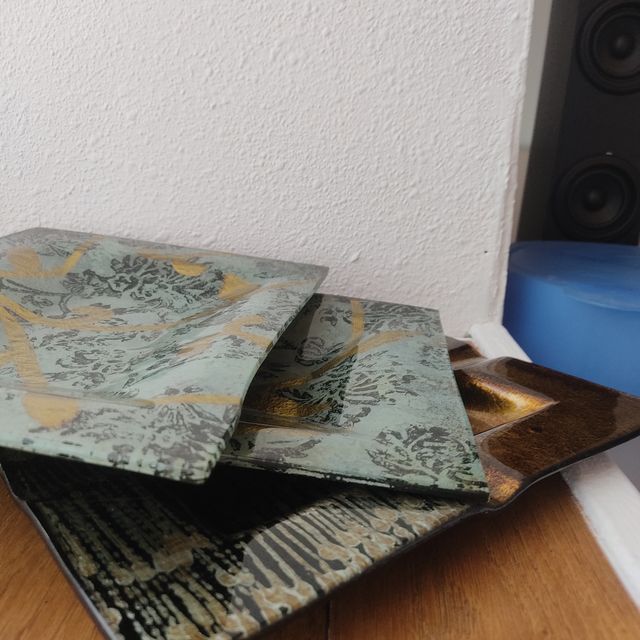 3 Ceniceros Decorativos Vintage