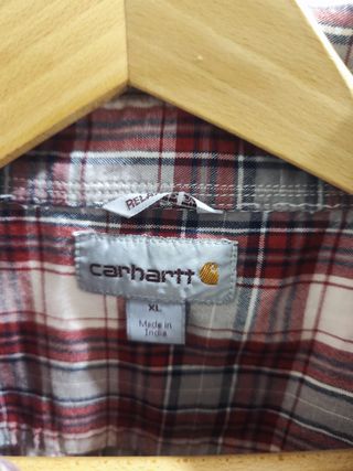 Camicia Carhartt L a quadri rossa