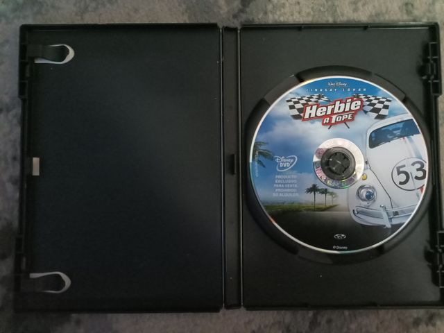 Película DVD Walt Disney "Herbie a tope"