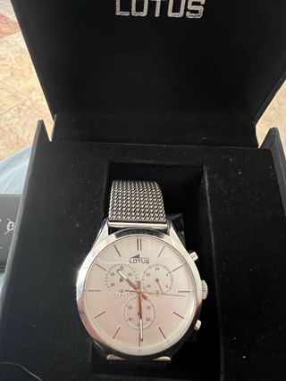 Reloj Lotus Cronografo - Plata