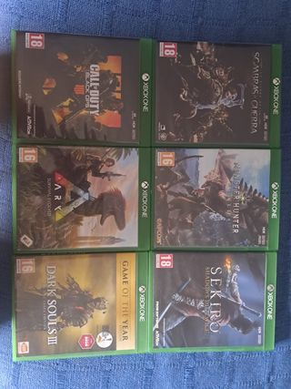 Xbox One 500GB Blanca + 6 Juegos