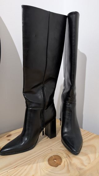 Botas altas negras mujer talla 37 NUEVAS