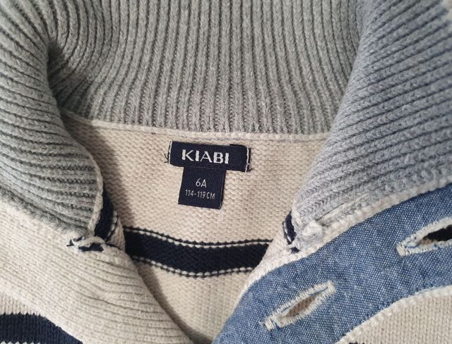 Jersey rayas Kiabi 6-7 años