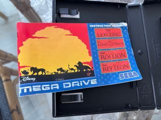 The Lion King Sega Mega Drive PAL Completo