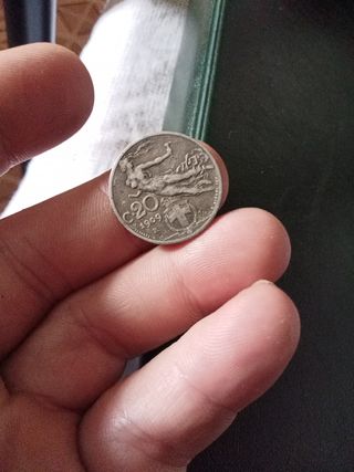 20 Centesimi 1909 regno d'Italia