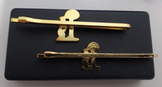 Lotes de 2 Sujeta Corbatas Oso Madroño