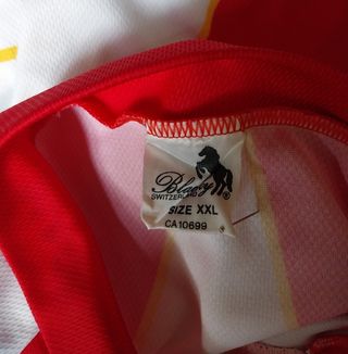 Maglia Ciclismo Blacky Swisse Tg. XXL Perfetta