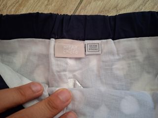 2 pantaloncini bimbo Chicco Microbe 6-9 mesi