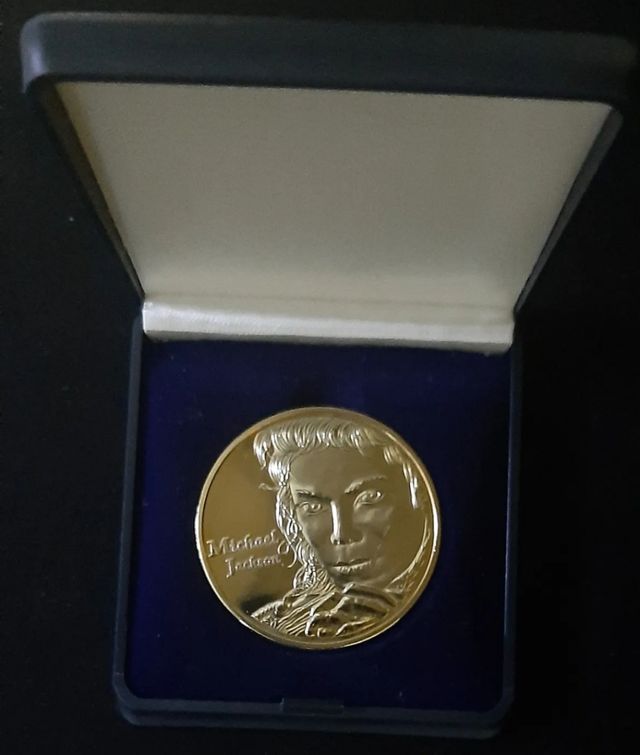 Moneda conmemorativa de Michael Jackson