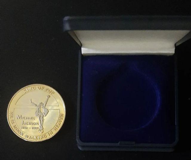 Moneda conmemorativa de Michael Jackson