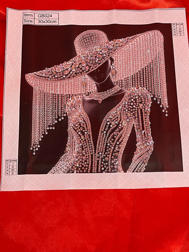 Dipinto Diamante 30x30cm GB024
