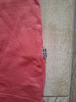 T-Shirt Napapijri taglia 100-102 cm rosso corallo