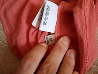 T-Shirt Napapijri taglia 100-102 cm rosso corallo