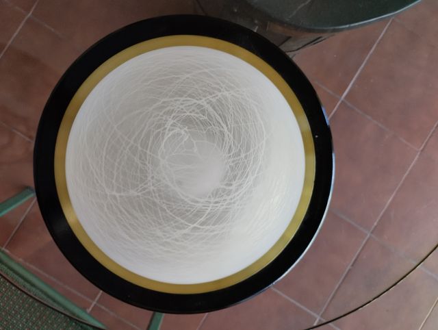 Aplique techo vintage negro-dorado