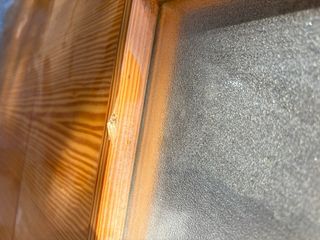 Puerta con cristal esmerilado