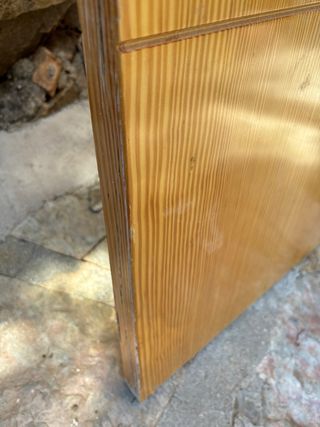 Puerta con cristal esmerilado