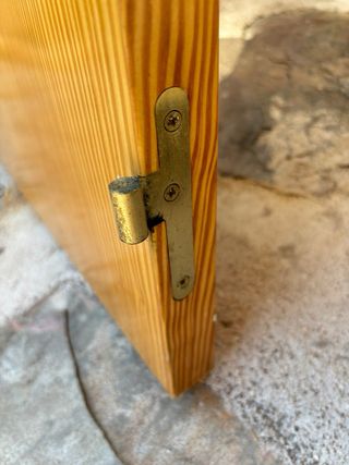 Puerta con cristal esmerilado