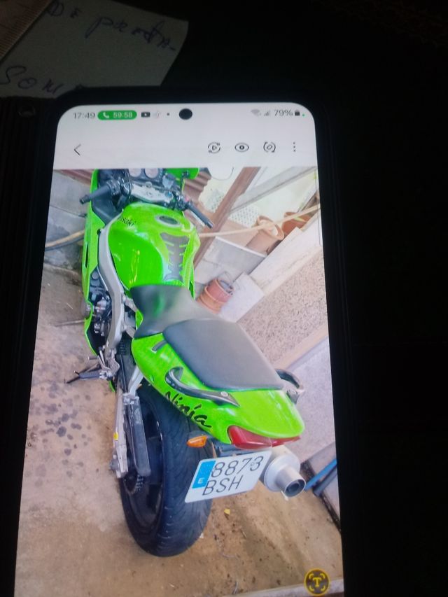 Moto Kawasaki Ninja 650cc