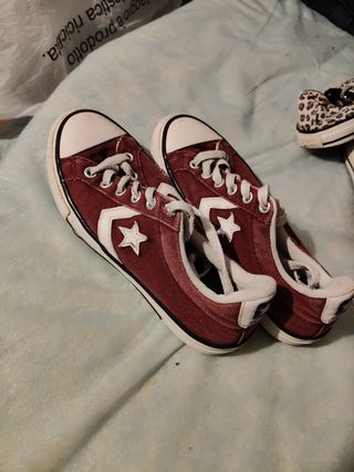 Converse All Star Leopardate Bimbe