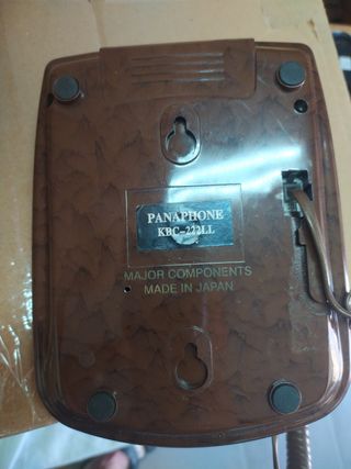 Teléfono Panaphone marrón