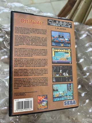 The Ottifants Sega Mega Drive Classic PAL Completo