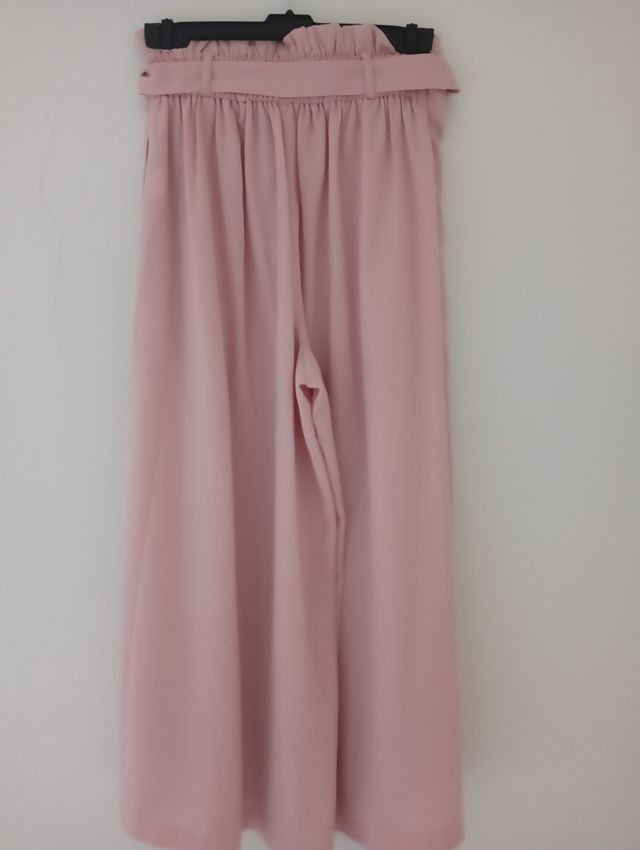 Palazzo rosa - Pantalones anchos