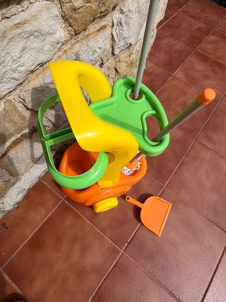 Carrito limpieza juguete 