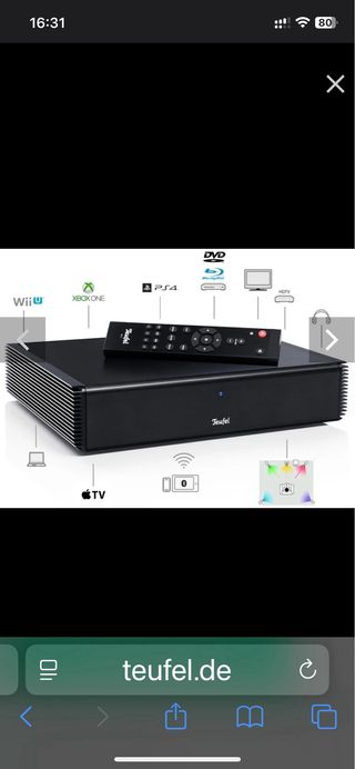 Teufel Corestation 5.1-AV-Receiver