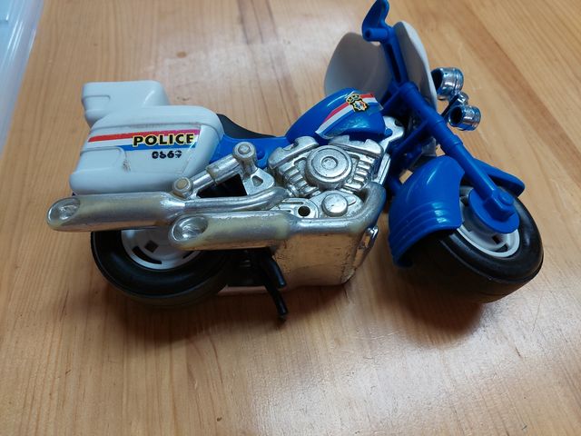 Moto Harley Gozan Policía