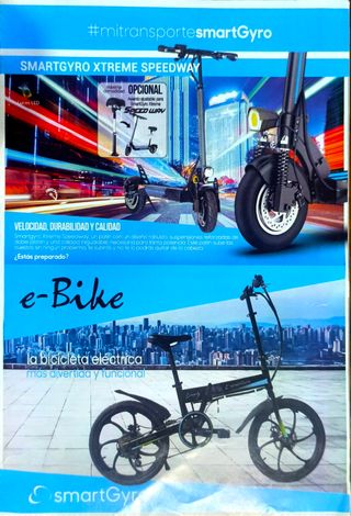 Bicicleta eléctrica SmartGyro Crosscity