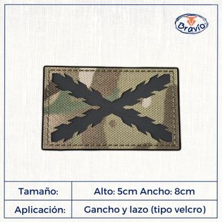 Parche bandera TERCIOS ESPAÑOLES ejército militar 