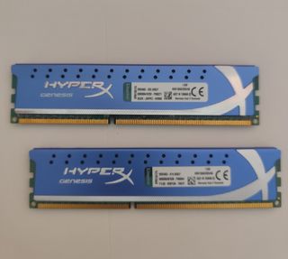 Tarjetas memoria RAM Kingston HyperX Genesis 2x4G