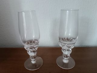 6 Catavinos de cristal