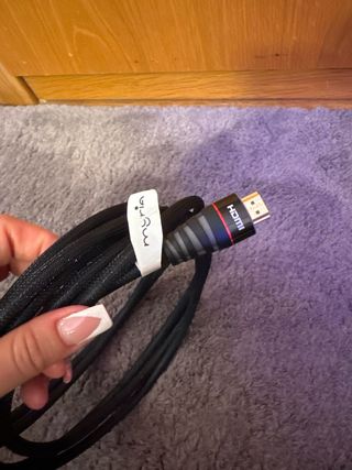 Cable HDMI Myria 3m - Nylon macho-macho