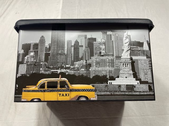 Caja Decorativa Taxi NYC