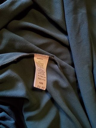 Abito lungo verde oliva Imperial XS-S