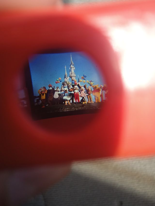 Visor dispositivas Disneyland