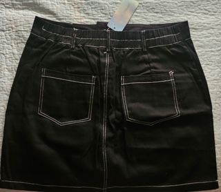 Mini Falda Negra Shein XL