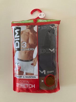 DIM. Lote 5 packs bóxers (15 bóxers). Talla L