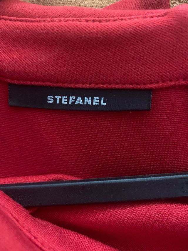 Vestido rojo Stefanel - Talla 36