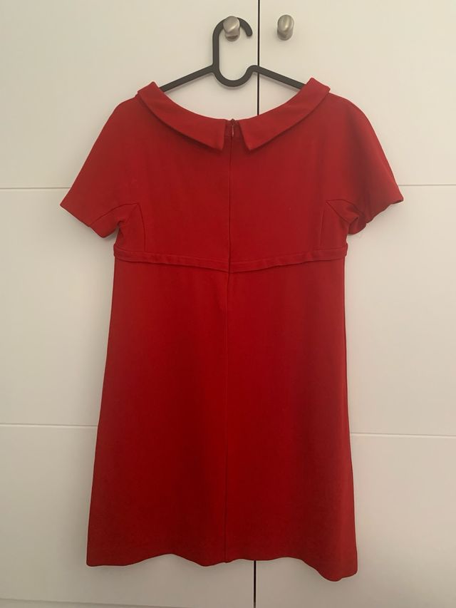 Vestido rojo Stefanel - Talla 36