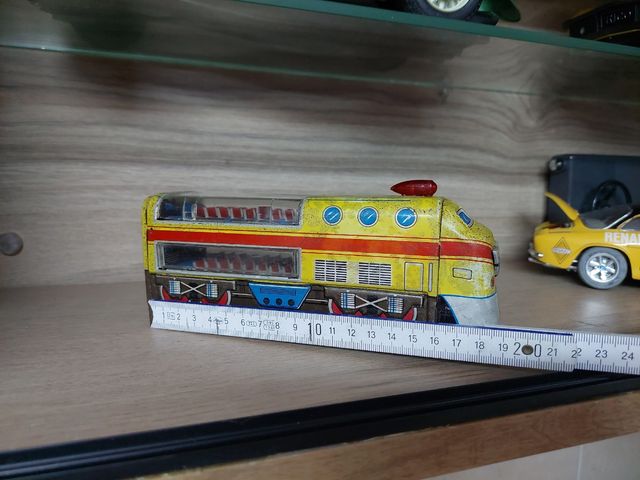 Tren locomotora hojalata vintage