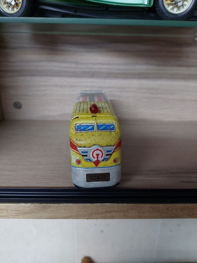 Tren locomotora hojalata vintage