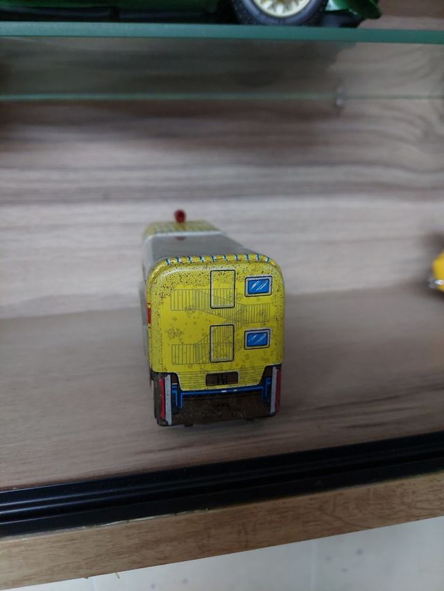 Tren locomotora hojalata vintage