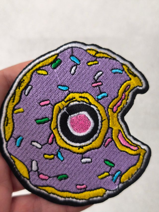 Parche donut bordado The Simpsons