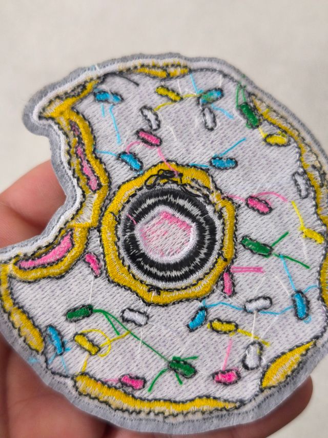 Parche donut bordado The Simpsons