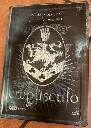 Crepúsculo DVD-3Discos edicion especial,fotos y li